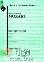 Don Giovanni Overture KV 527 conductor's score A 7712（ PDF版）