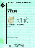 I Vespri Siciliani Overture conductor's score A 2203（ PDF版）