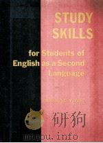 STUDY SKILLS FOR STUDENTS OF ENGLISH AS A SECOND LANGUAGE（ PDF版）