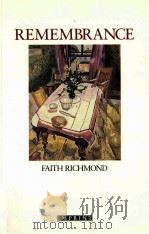 REMEMBRANCE   1988  PDF电子版封面    FAITH RICHMOND 
