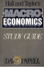 STUDY GUIDE HALL AND TAYLOR'S MACROECONOMICS（1986 PDF版）