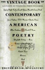 THE VINTAGE BOOK OF CONTEMPORARY AMERICAN POETRY     PDF电子版封面    J.D.MCCLATCHY 