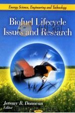 biofuel lifecycle issues and research（ PDF版）