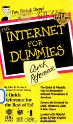The Internet for dummies : quick reference   1994  PDF电子版封面  156884168X  John R.Levine and margaret lev 