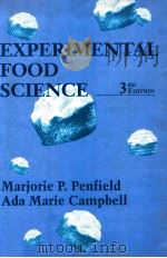 experimental food sience 3rd edition（1990 PDF版）