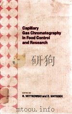 Gapillary gas chrnatography in Food control and research（1990 PDF版）