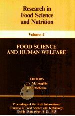 Research in food science and nutrition ; volume 4   1984  PDF电子版封面  0906783305   