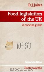 Food legislation of the UK: A concise guide second edition（1987 PDF版）