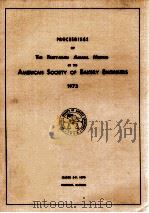 Proceedings of the forty - first annual meeting of the american society of bakery engineers 1973   1973  PDF电子版封面     