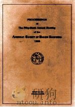 Proceedings of the forty - first annual meeting of the american society of bakery engineers 1980   1980  PDF电子版封面     