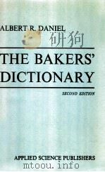 The bakers' ditionary   1971  PDF电子版封面  0853345856  Albert R Daniel 