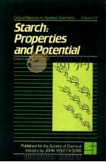 Starch : properties and potential（1987 PDF版）