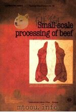 small-scale processing of pork no.10   1985  PDF电子版封面  9221050505   