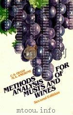 Methods for analysis of musts and wines second edition（1988 PDF版）