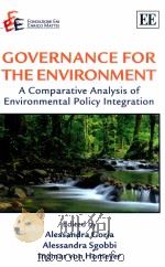 governance for the environment  a comparative analysis of environmental policy integration     PDF电子版封面     