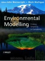Environmental modelling : finding simplicity in complexity     PDF电子版封面    