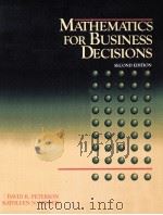 MATHEMATICS FOR BUSINESS DECISIONS  SECOND EDITION   1989  PDF电子版封面  0070496307   