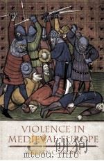 violence in medieval europe   PDF电子版封面     