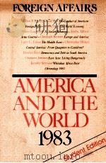 AMERICA ANDTHE WORLD 1983（1984 PDF版）