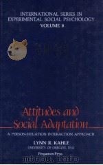 ATTITUDES AND SOCIAL ADAPTATION（1984 PDF版）
