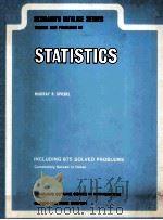 SCHAUM'S OUTLINE OF THEORY AND PROBLEMS OF STATISTICS   1961  PDF电子版封面     