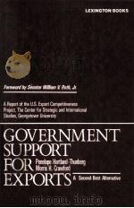 GOVERNMENT SUPPORT FOR EXPORTS  A SECOND-BEST ALTERNATIVE（1982 PDF版）