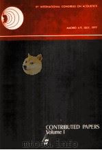 9 INTERNATIONAL CONGRESS ON ACOUSTICS VOLUME 1   1977  PDF电子版封面  8400036360  A.ACOUSTIC CRITERIA 