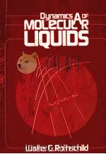 DYNAMICS OF MOLECULAR LIQUIDS   1984  PDF电子版封面    WALTER G.ROTHSCHILD 