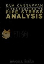 INTRODUCTIN TO PIPE STRESS ANALYSIS（1986 PDF版）
