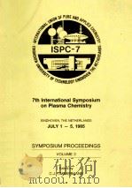 7TH INTERNATIONAL SYMPOSIUM ON PLASMA CHEMISTRY VOLUME 3（ PDF版）