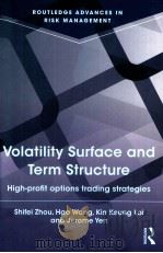 volatility surface and term structurehigh-profit options trading strategies     PDF电子版封面     