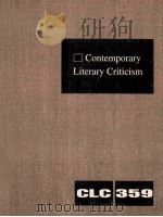contemporary literary criticism  volume 359   PDF电子版封面     