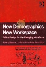 new demographics new workspaceoffice design for the changing workforce     PDF电子版封面     