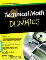 technical math for dummies     PDF电子版封面     