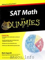 sat math for dummies     PDF电子版封面     