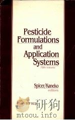 PESTICIDE FORMULATIONS AND APPLICATION SYSTEMS: FIFTH VOLUME   1986  PDF电子版封面  0803104812   
