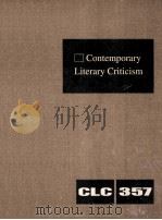 contemporary literary criticism  volume 357     PDF电子版封面     