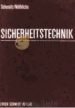 SICHERHEITSTECHNIK BAND 3   1969  PDF电子版封面     