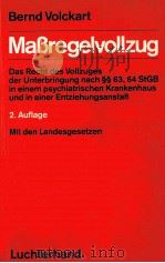 MABREGELVOLLZUG 2.AUFLAGE（1986 PDF版）