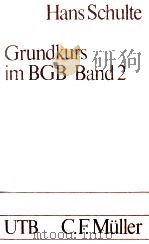 GRUNDKURS IM BGB BAND 2   1985  PDF电子版封面  3811442856  HANS SCHULTE 