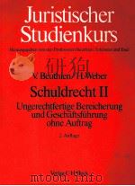 SCHULDRECHT 2   1987  PDF电子版封面  3406086144   