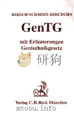 GENTECHNIKGESETZ(GENTG)   1991  PDF电子版封面  3406345832   