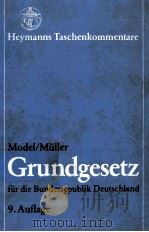 HEYMANNS TASCHENKOMMENTARE GRUNDGESETZ 9.AUFLAGE   1981  PDF电子版封面  345218899X   