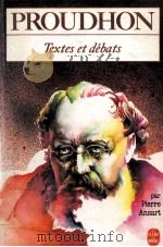 Proudhon   1984  PDF电子版封面  2253035637  Ansart;Pierre. 