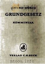 GRUNDGESETZ BAND 3 ART .38-91 LIEFERUNGEN 1 BIS 27（1989 PDF版）