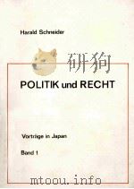 POLITIK UND RECHT BAND 1   1980  PDF电子版封面     