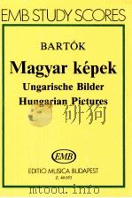 Magyar Képek ungarische bilder Hungarian pictures z.40 055   1953  PDF电子版封面    Béla Bártok 