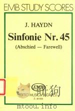 Sinfonie Nr.45 fis-Moll-F sharp minor(Abschied-Farewell) Hob.Ⅰ：no.45（1982 PDF版）