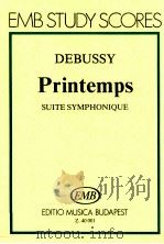 Printemps Suite symphonique   1973  PDF电子版封面     
