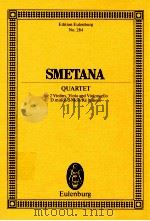 Quartet for 2 Violins Viola and Violoncello D minor/d-Moll/Re mineur No.284     PDF电子版封面  3795763207  Bedrich Smetana 